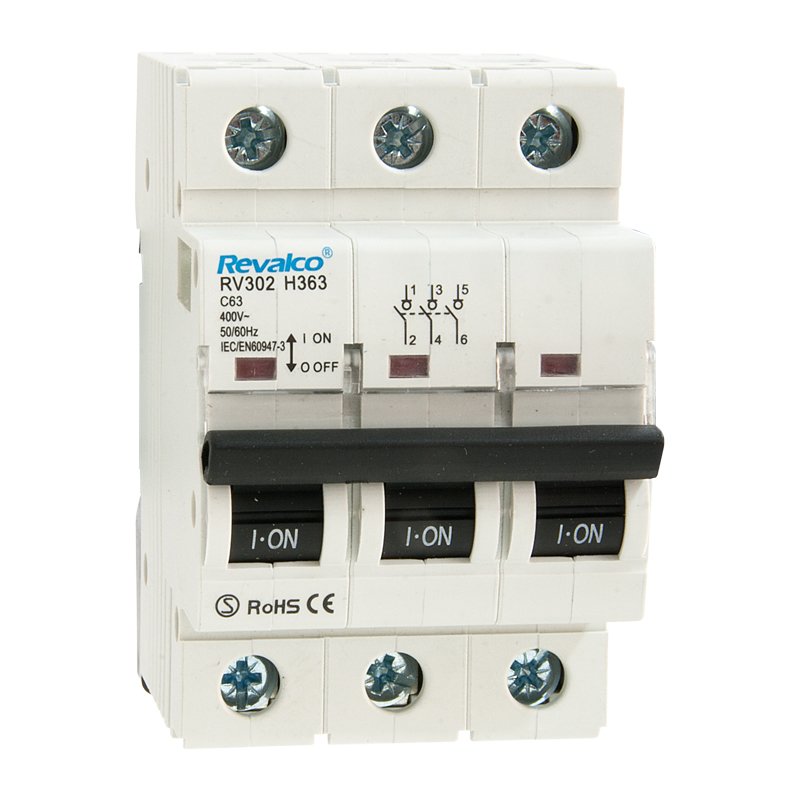 Interruptores de Maniobra Seccionadores Modulares 3P Revalco RV302H
