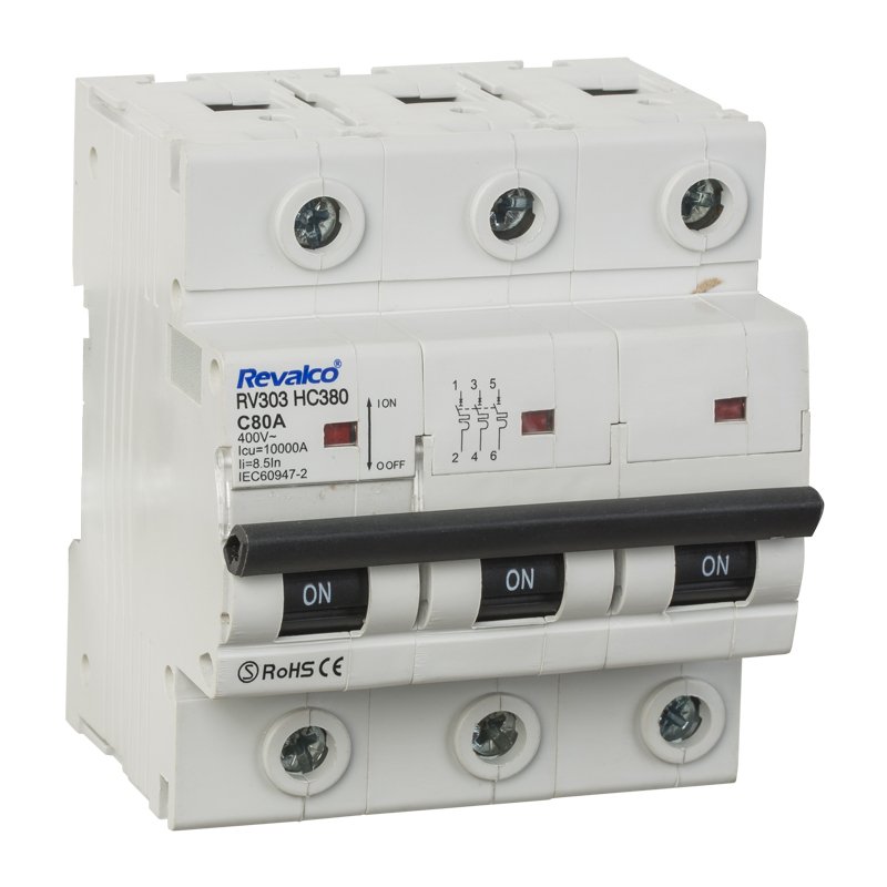 Interruptor Automático Magnetotérmico 3P 10kA Revalco RV303H
