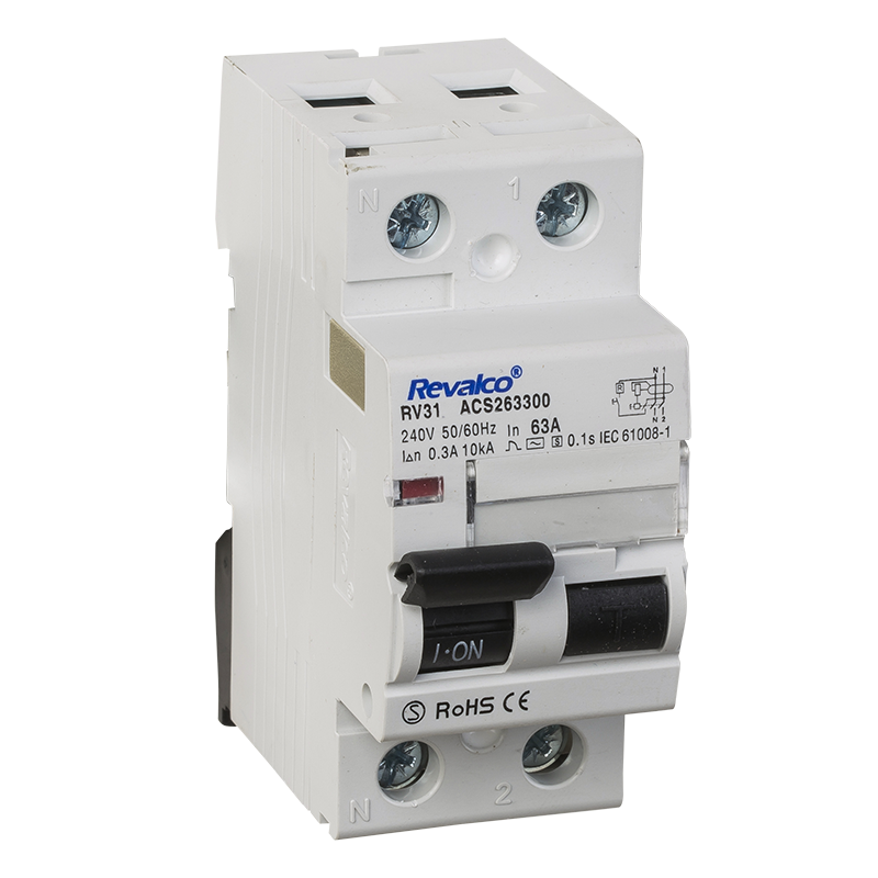Interruptor Diferencial 2P 300mA Revalco RV31 clase ACS y AS