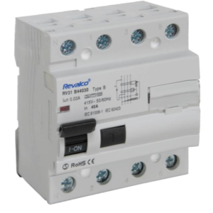 Interruptor Diferencial 4P Curva B Revalco RV31