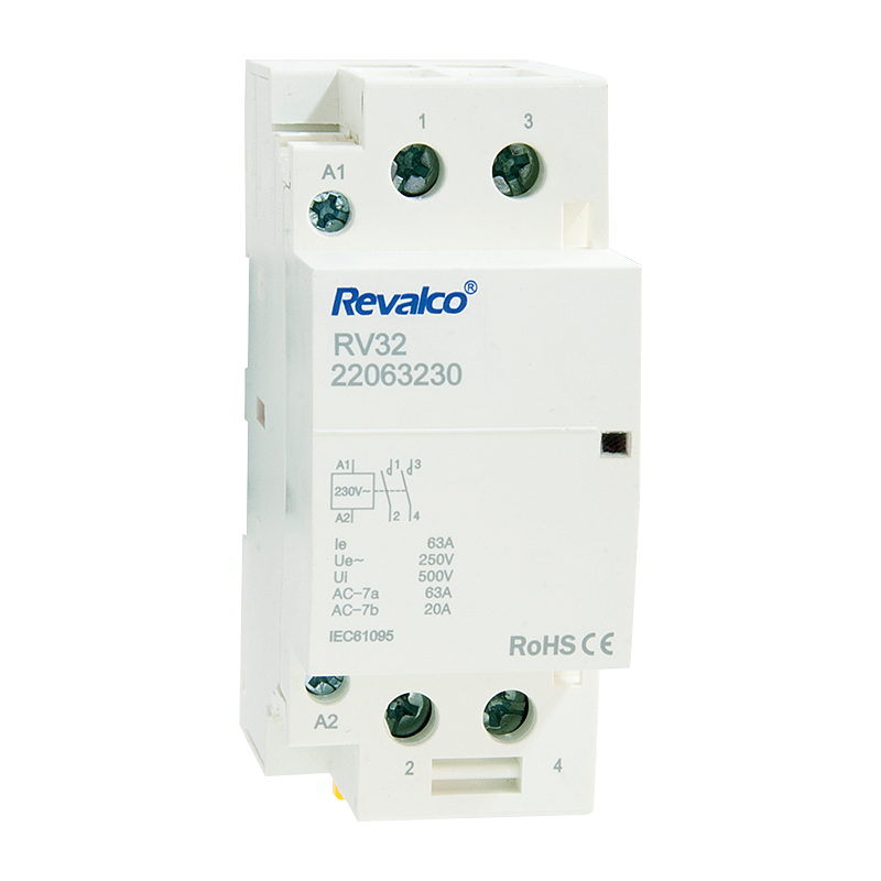 Contactor Modular 2P de 2 módulos RV32