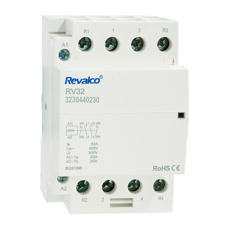 Contactor Modular 4P de 63A Revalco RV32
