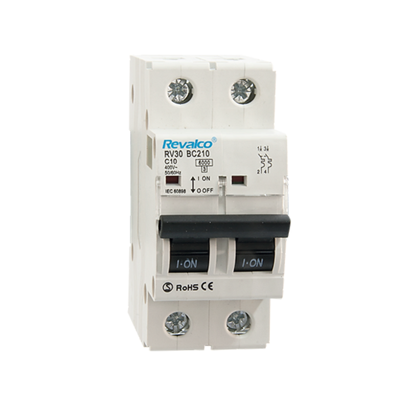 Interruptor Automático Magnetotérmico 2P Curva C 6kA Revalco RV30