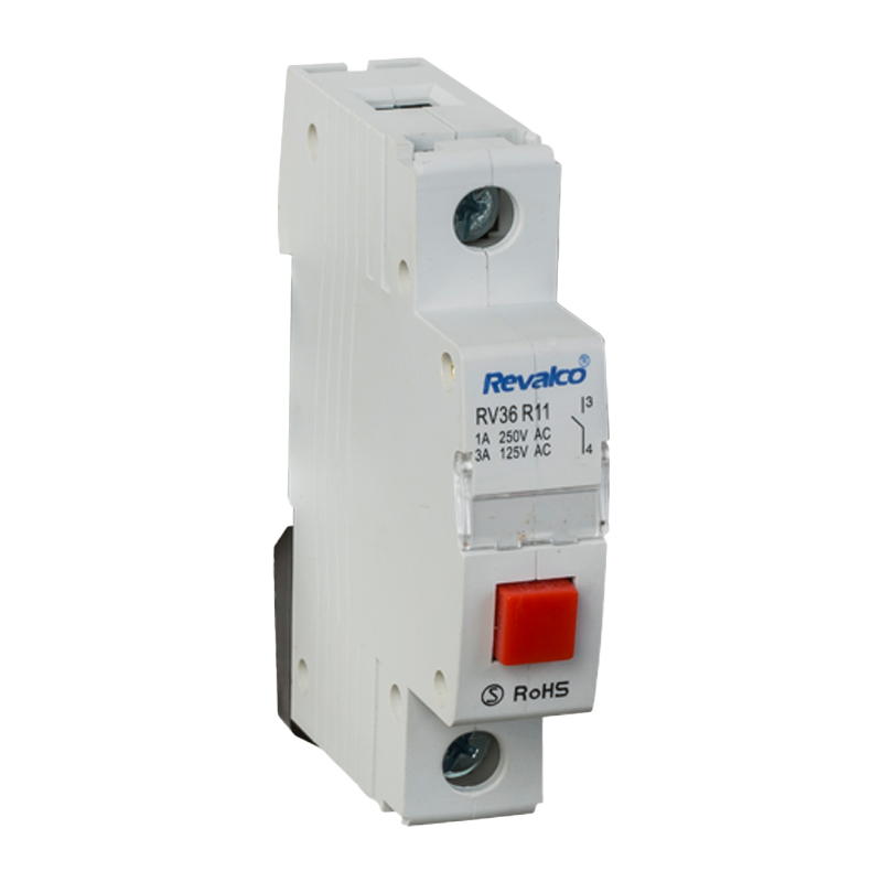 Pulsador Sencillo 1NO + NC Revalco RV36